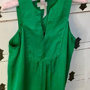Vibrant Green Anthropology Top